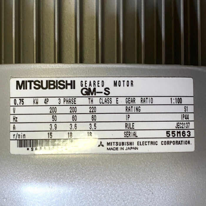 Mitsubishi Electric GM-S Geared Motor [f1177884512]