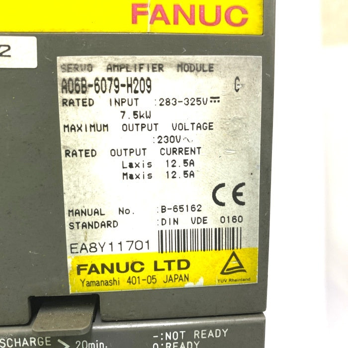 FANUC A06B-6079-H209 Servo Amplifier [n1180893046]