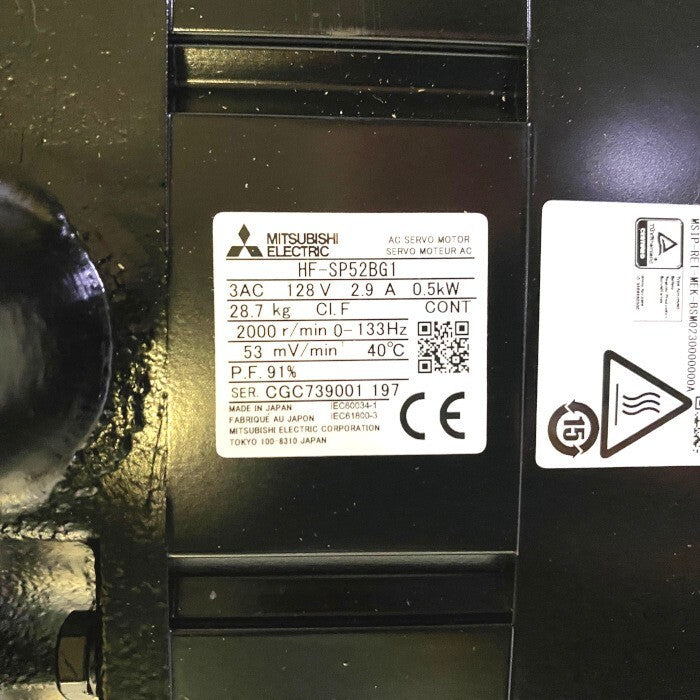 Mitsubishi Electric MELSERVO-J4 HF-SP52BG1 Rotary Servo Motor [q1184550398]