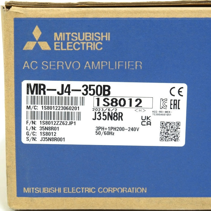 Mitsubishi Electric MR-J4-350B Servo Amplifier [h1184924312]