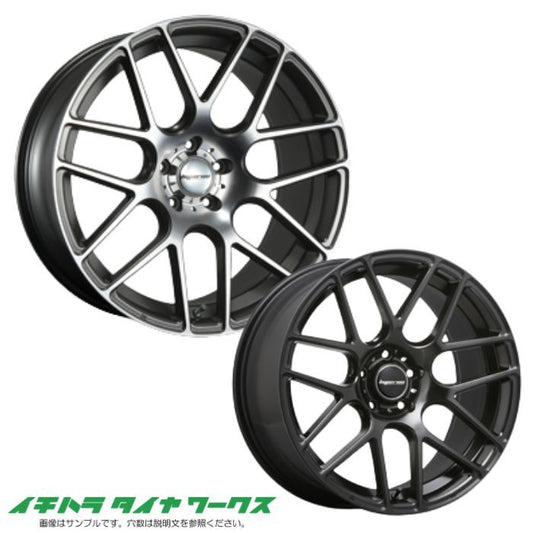 [New wheels set of 4] MLJ HYPERION CVM 20 inch 9.5J 5H-114.3 Half gloss black  to corporations [q1191781978]