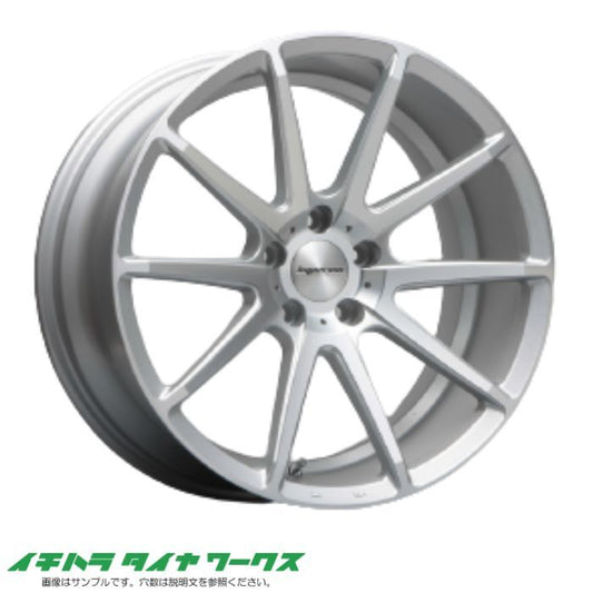 [New wheels set of 4 products] MLJ HYPERION CVX 20 inch 9.5J 5H-114.3 Semi-gloss polished/Silver  to corporations [1191767117]