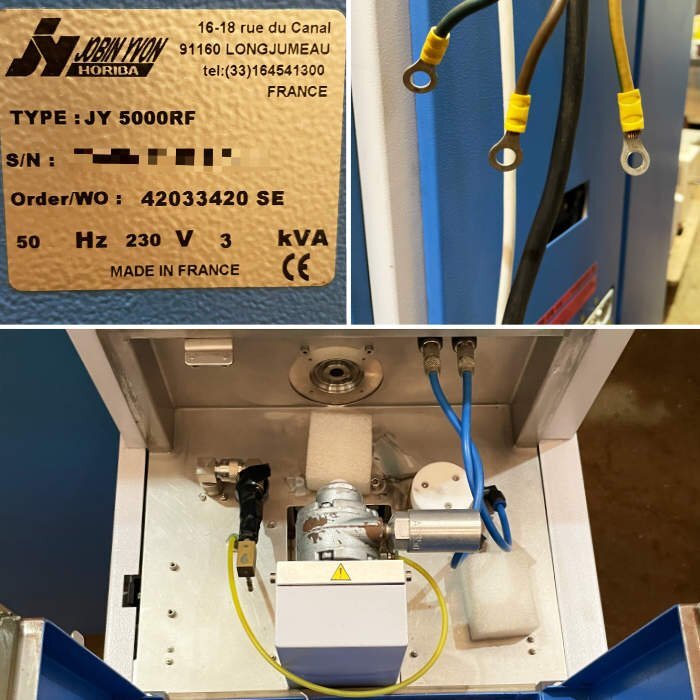 Horiba JY5000RF GD-OES Glow Discharge Optical Emission Spectrometer [q1195561718]