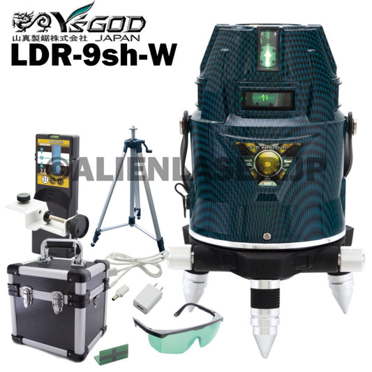 Yamashin LDR-9sh-W Green Laser Leveling Marker Main Unit Receiver Tripod [k1196558200]