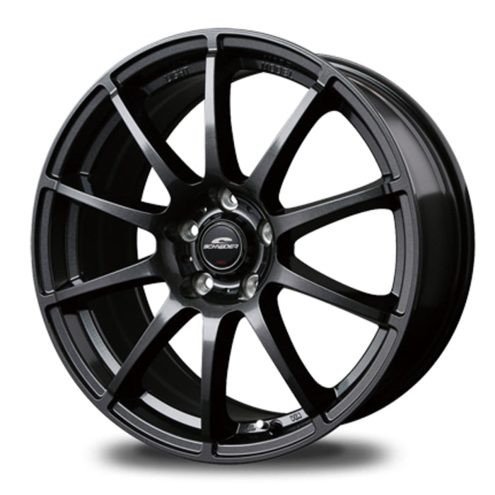 DUNLOP GRANDTREK AT5 OWL 205/70R15 96T SCHNEIDER StaG Strong Gunmetal 15 inch 6J+45 5H-100 Summer Set of 4 [e1202504634]