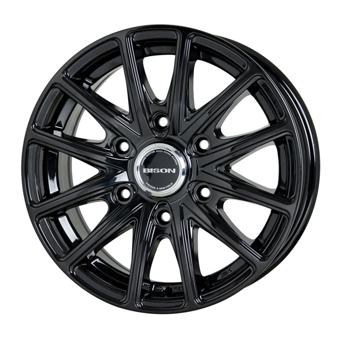 DUNLOP GRANDTREK PT3 205/70R15 96H BISON BN-01 Metallic Black 15 inch 6J+33 6H-139.7 Summer Set of 4 [v1202533375]