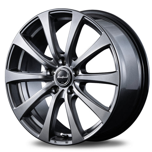 DUNLOP GRANDTREK AT5 OWL 205/70R15 96T EUROSPEED G10 Metallic Gray 15 inch 6J+52 5H-114.3 Summer Set of 4 [g1202516085]