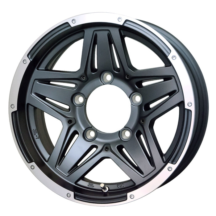 DUNLOP GRANDTREK PT3 205/70R15 96H MADCROSS JB-01 Ash Gray/Rim Polish 15 inch 6J+0 5H-139.7 Summer Set of 4 [1202495887]