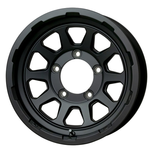 DUNLOP GRANDTREK AT5 OWL 205/70R15 96T MADCROSS RANGER Matte Black 15 Inch 6J+0 5H-139.7 Summer Set of 4 [q1202510720]