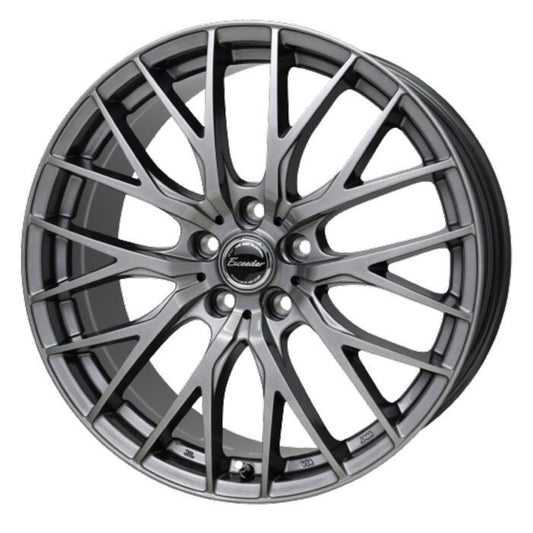 DUNLOP GRANDTREK AT5 BL 215/65R16 98H Exceeder E05 Dark Silver 16 inch 6.5J+53 5H-114.3 Summer Set of 4 [m1202527704]