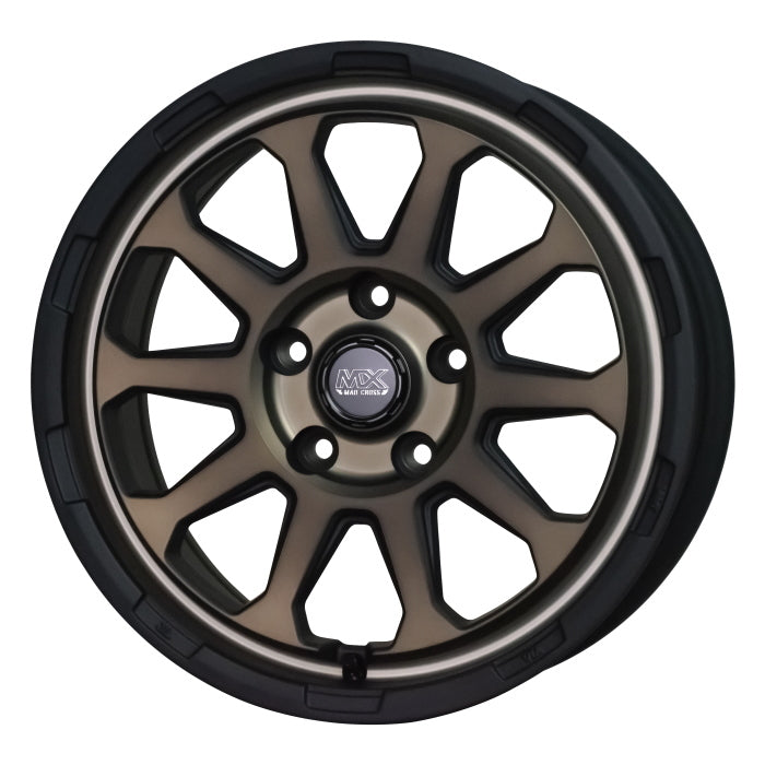DUNLOP GRANDTREK AT5 BL 215/65R16 98H MADCROSS RANGER Matte Bronze 16 inch 7J+38 5H-114.3 Summer Set of 4 [b1202532635]