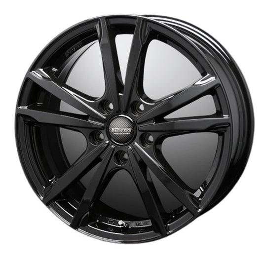 DUNLOP GRANDTREK PT5 215/65R16 98H Bahns Tech Jizelis FV Black 16 inch 6.5J+37 5H-114.3 Summer Set of 4 [o1202541269]