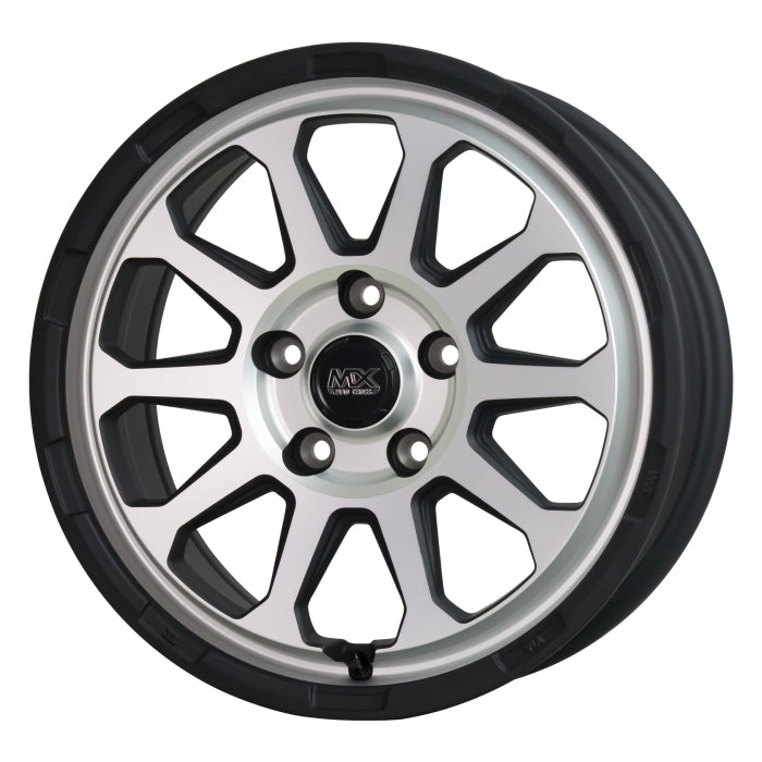 DUNLOP GRANDTREK PT5 215/65R16 98H MADCROSS RANGER Matte Silver 16 Inch 7J+38 5H-114.3 Summer Set of 4 [n1202522026]