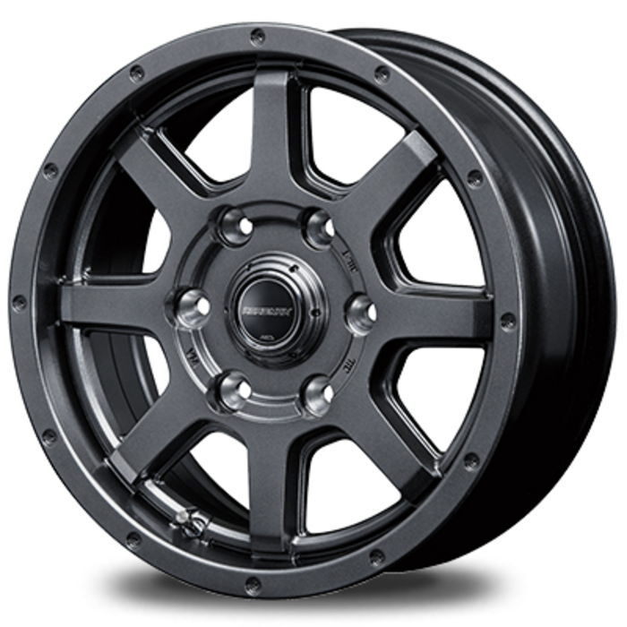 Commercial product DUNLOP GRANDTREK SJ6 215/80R15 109/107L ROADMAX MUD RIDER Metallic Gray 15 inch 6J+33 6H-139.7 Winter 4 pieces [e1202531606]