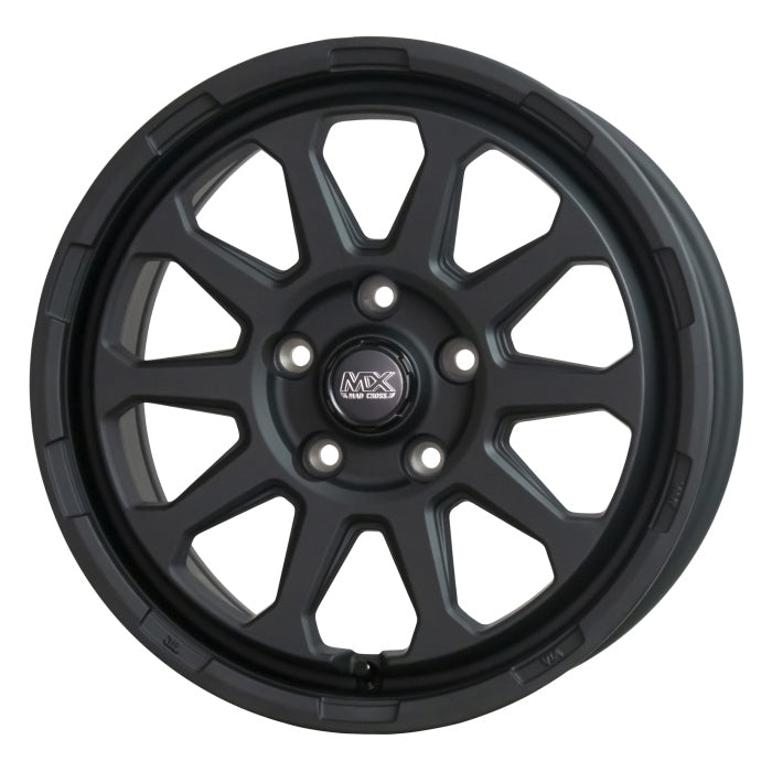 DUNLOP GRANDTREK PT5 215/65R16 98H MADCROSS RANGER Matte Black 16 inch 7J+38 5H-114.3 Summer Set of 4 [k1202523289]