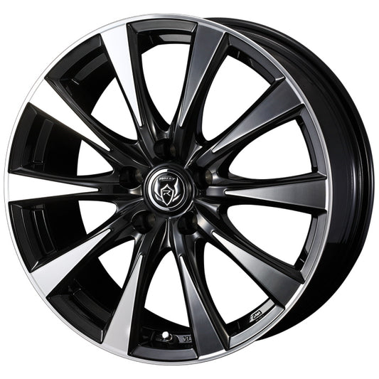 DUNLOP GRANDTREK PT5 215/65R16 98H RIZLEY DI Black Polish 16 Inch 6.5J+40 5H-114.3 Summer Set of 4 [c1202523143]