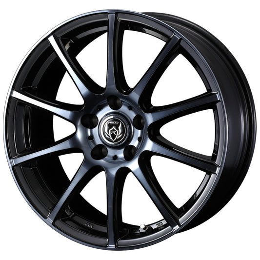 DUNLOP GRANDTREK PT5 215/65R16 98H RIZLEY KC Black Polish BC 16 inch 6.5J+47 5H-114.3 Summer Set of 4 [u1202541592]