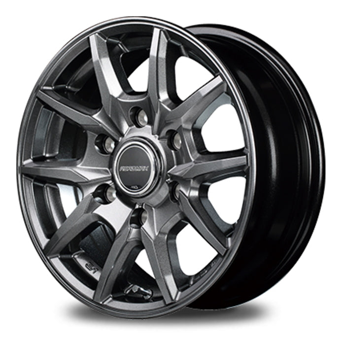 Commercial product DUNLOP GRANDTREK SJ6 215/80R15 112/110L ROADMAX KG25 Metallic Gray 15 inch 5.5J+45 6H-139.7 Winter 4 pieces [q1202530535]