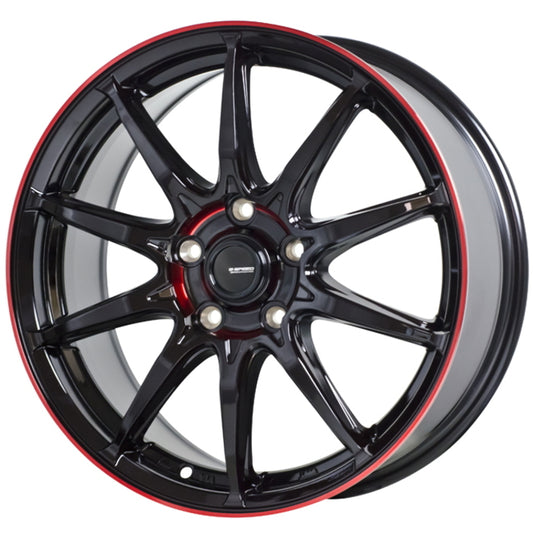 DUNLOP GRANDTREK AT5 BL 215/70R16 100T G.Speed P-05R Black/Red Clear 16 inch 6.5J+48 5H-114.3 Summer Set of 4 [o1202538687]