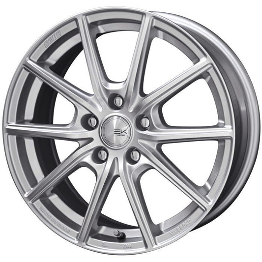 DUNLOP GRANDTREK XS1 WL LT215/70R16 100/97N ENKEI SEIN EK Shine Silver 16 inch 6.5J+45 5H-114.3 Studless Set of 4 Cut [r1202522323]