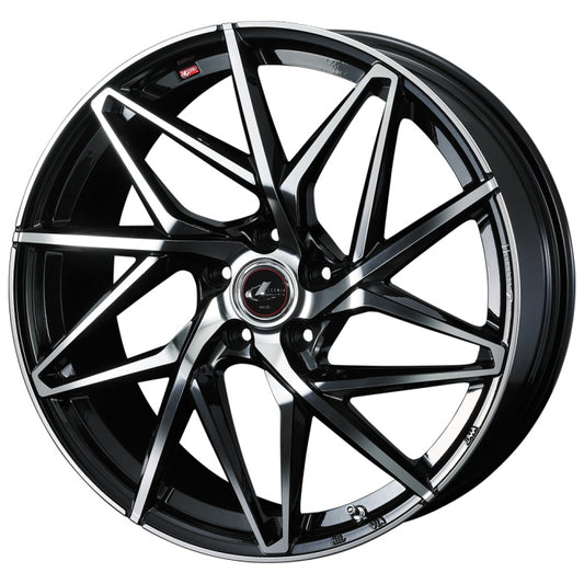 Commercial product DUNLOP GRANDTREK AT5 OWL 205/70R15 96T LEONIS IT PBMC 15 inch 6J+45 5H-100 Summer 4 pieces [u1202546535]