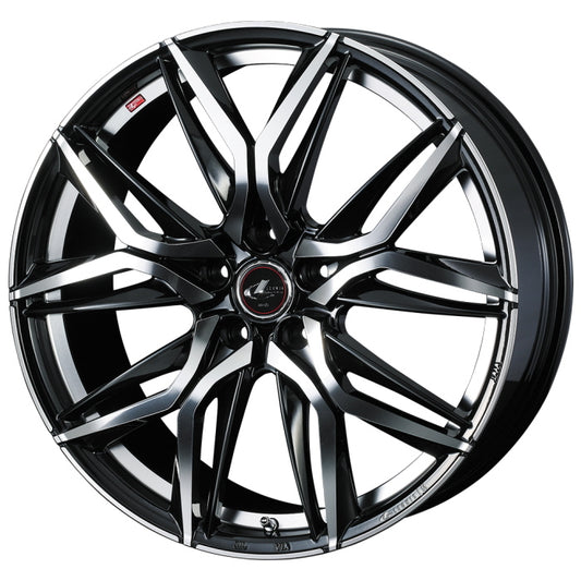 Commercial product DUNLOP GRANDTREK AT5 OWL 205/70R15 96T LEONIS LM PBMC 15 inch 6J+43 5H-114.3 Summer 4 pieces [u1202548223]