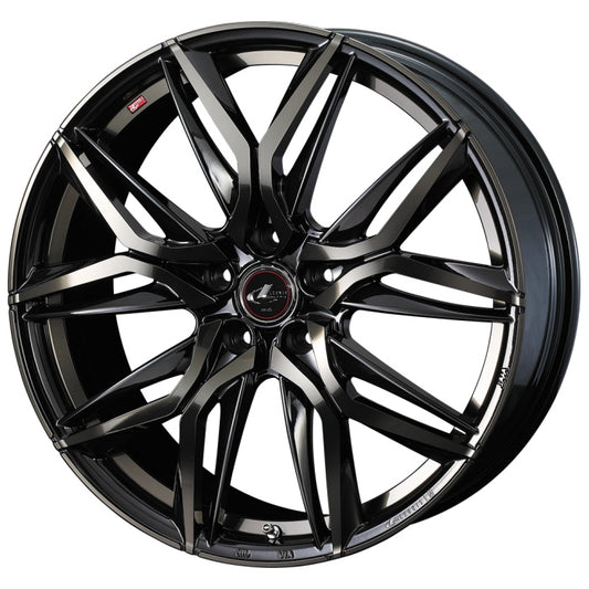 Commercial product DUNLOP GRANDTREK AT5 OWL 205/70R15 96T LEONIS LM PBMC/TI 15 inch 6J+45 5H-100 Summer 4 pieces [m1202532060]