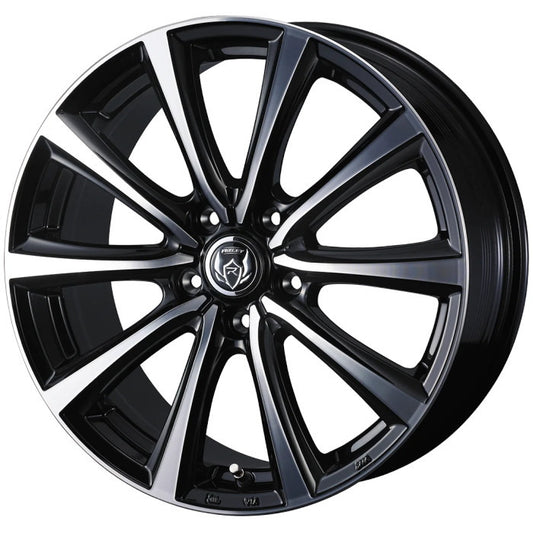 Commercial product DUNLOP GRANDTREK PT3 205/70R15 96H RIZLEY MS Black Polish 15 inch 6J+43 5H-100 Summer 4 pieces [j1202538814]
