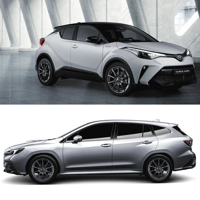 Commercial product DUNLOP GRANDTREK AT5 OWL 205/70R15 96T VELVA CHARGE Deep Metal 15 inch 6J+43 5H-100 Summer 4 pieces [x1202530567]