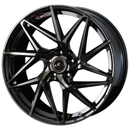 Commercial product DUNLOP GRANDTREK PT3 205/70R15 96H LEONIS IT PBMC/TI 15 inch 6J+43 5H-114.3 Summer 4 pieces [f1202532035]