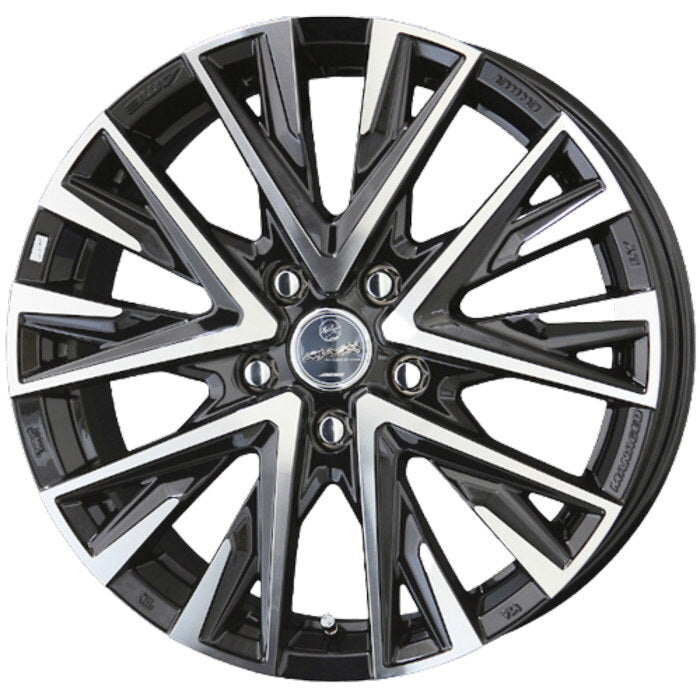 Commercial product DUNLOP GRANDTREK PT3 205/70R15 96H SMACK LEGINA Sapphire black polish 15 inch 6J+53 5H-114.3 Summer 4 pieces [d1202549252]