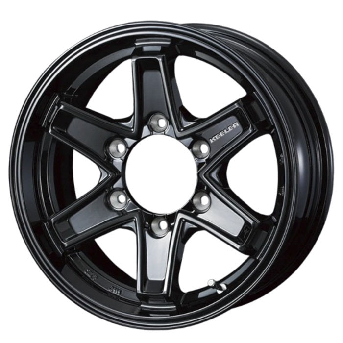 Commercial product DUNLOP GRANDTREK AT5 OWL 205/70R15 96T KEELER TACTICS Gloss Black 15 inch 6J+33 6H-139.7 Summer 4 pieces [l1202527946]