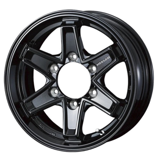 Commercial product DUNLOP GRANDTREK AT5 OWL 205/70R15 96T KEELER TACTICS Gloss Black 15 inch 6J+33 6H-139.7 Summer 4 pieces [l1202527946]