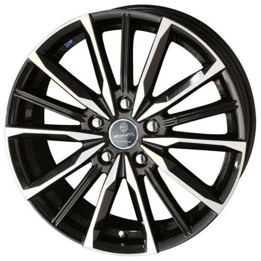 Commercial product DUNLOP GRANDTREK AT5 OWL 205/70R15 96T SMACK VALKYRIE Sapphire Black Polish 15 inch 6J+45 5H-114.3 Summer 4 pieces [v1202560634]