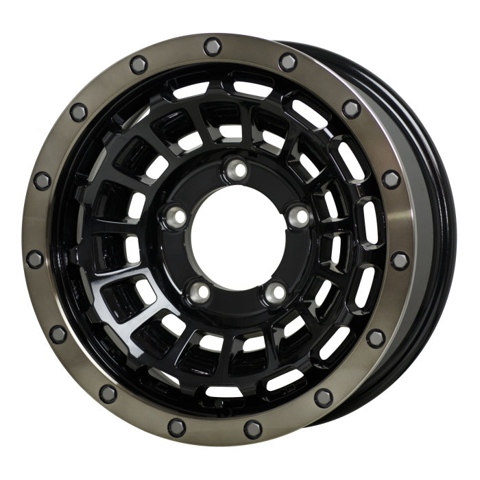 Commercial product DUNLOP GRANDTREK PT5 215/70R15 98H BARKLEY HARDROCK ROGAN Black rim PO/Bronze clear 15 inch 6J+0 5H-139.7 Summer Use 4 copies [w1202527649]