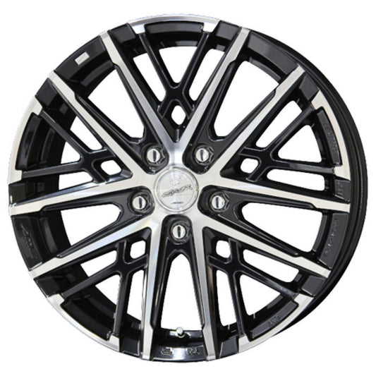 Commercial product DUNLOP GRANDTREK AT5 OWL 205/70R15 96T SMACK GRAIVE Sapphire black polish 15 inch 6J+43 5H-100 Summer 4 pieces [m1202535218]