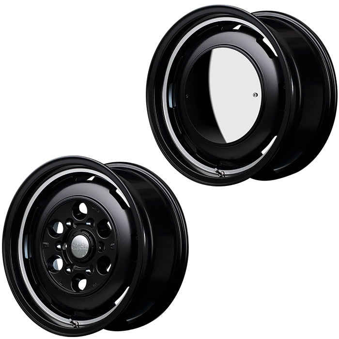 Commercial product DUNLOP GRANDTREK PT5 215/70R15 98H GARCIA CISCO MOON Semi-gloss black 15 inch 6J+33 6H-139.7 Summer 4 pieces [h1202549736]