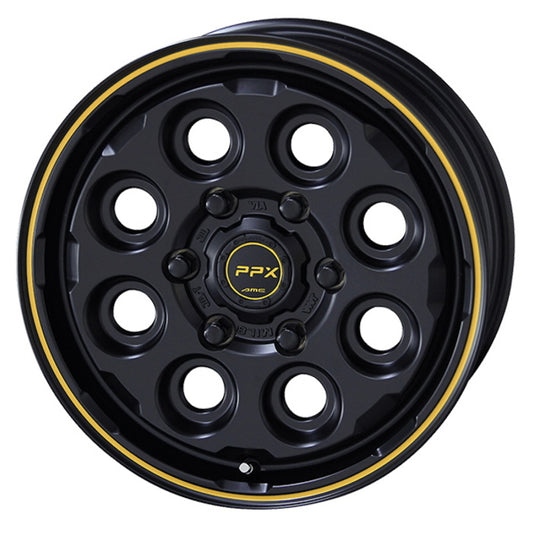 Commercial product DUNLOP GRANDTREK PT3 205/70R15 96H PPX MIL:8 Black/Yellow line 15 inch 6J+33 6H-139.7 Summer 4 pieces [o1202552663]