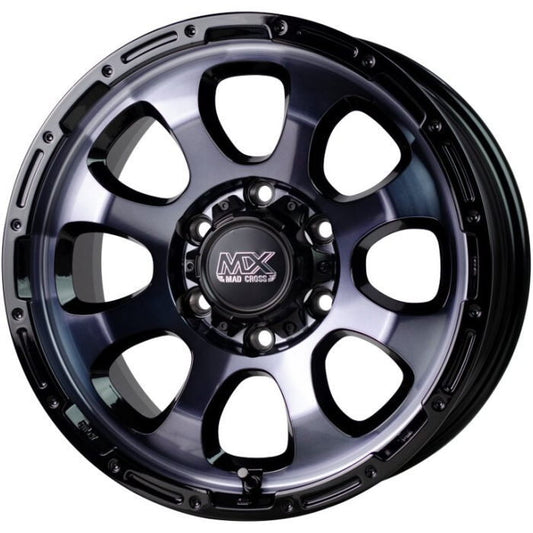 Commercial product DUNLOP GRANDTREK PT3 205/70R15 96H MADCROSS GRACE Black Clear/Rim Black 15 inch 6J+33 6H-139.7 Summer 4 pieces [d1202544687]