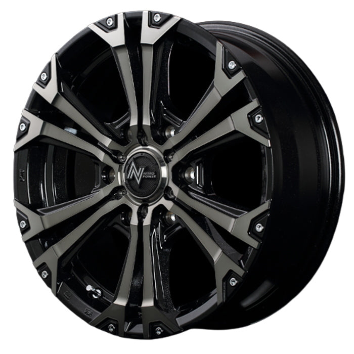 Commercial product DUNLOP GRANDTREK PT3 205/70R15 96H NITRO POWER JAVELIN Black Polish Black Clear 15 inch 6J+33 6H-139.7 Summer use 4 pieces [l1202537280]