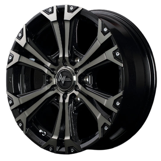 Commercial product DUNLOP GRANDTREK PT3 205/70R15 96H NITRO POWER JAVELIN Black Polish Black Clear 15 inch 6J+33 6H-139.7 Summer use 4 pieces [l1202537280]