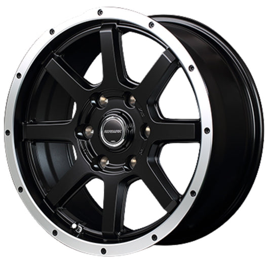 Commercial product DUNLOP GRANDTREK PT3 205/70R15 96H ROADMAX WF-8 Black/Flange Polish 15 inch 6J+33 6H-139.7 Summer 4 pieces [w1202539100]