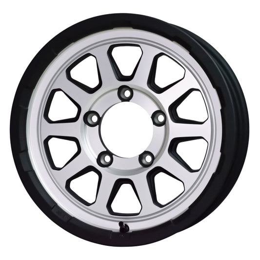 DUNLOP GRANDTREK AT5 Black Letter 175/80R16 91S MADCROSS RANGER Matte Silver 16 Inch 5.5J+20 5H-139.7 Summer Set of 4 [j1202548932]