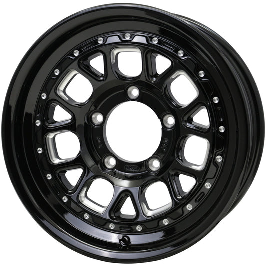 DUNLOP GRANDTREK PT5 175/80R16 91S BARKLEY HARDROCK HURON Gloss Black/Machining 16 inch 5.5J+20 5H-139.7 Summer 4 book set [s1202553257]