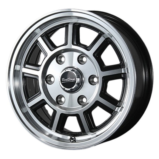 DUNLOP GRANDTREK PT5 215/65R16 98H BeatStage KS-C Black Polish 16 Inch 6J+43 6H-139.7 Summer Set of 4 [t1202537146]