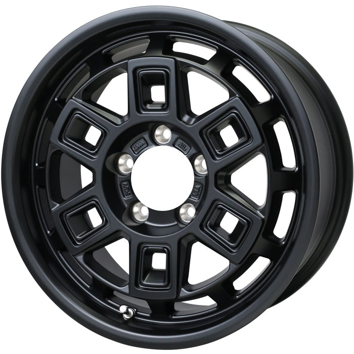 DUNLOP GRANDTREK PT5 175/80R16 91S MADCROSS AEVER Matte Black 16 inch 6J+0 5H-139.7 Summer Set of 4 [j1202549893]