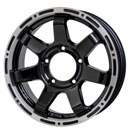 Commercial product DUNLOP GRANDTREK XS1 WL 185/85R16 105/103L LT MADCROSS MC-76 Black/Rim Polish 16 inch 5.5J+22 5H-139.7 4 bottles for winter [b1202559953]