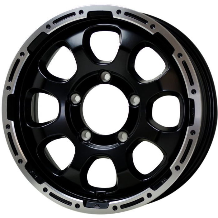 Commercial product DUNLOP GRANDTREK XS1 WL 185/85R16 105/103L LT MADCROSS GRACE Black/Rim Polish 16 inch 5.5J+20 5H-139.7 4 bottles for winter [x1202542641]