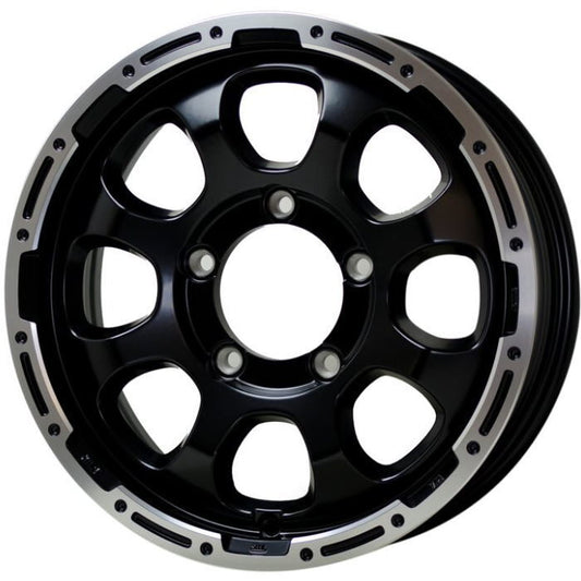 Commercial product DUNLOP GRANDTREK XS1 WL 185/85R16 105/103L LT MADCROSS GRACE Black/Rim Polish 16 inch 5.5J+20 5H-139.7 4 bottles for winter [x1202542641]