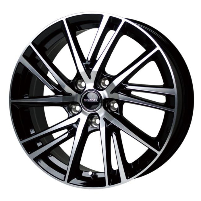 Commercial product YOKOHAMA iceGUARD6 IG60 195/60R16 89Q Laffite LW-06II Black Polish 16 inch 6.5J+53 5H-114.3 Winter 4 pieces [e1202553173]